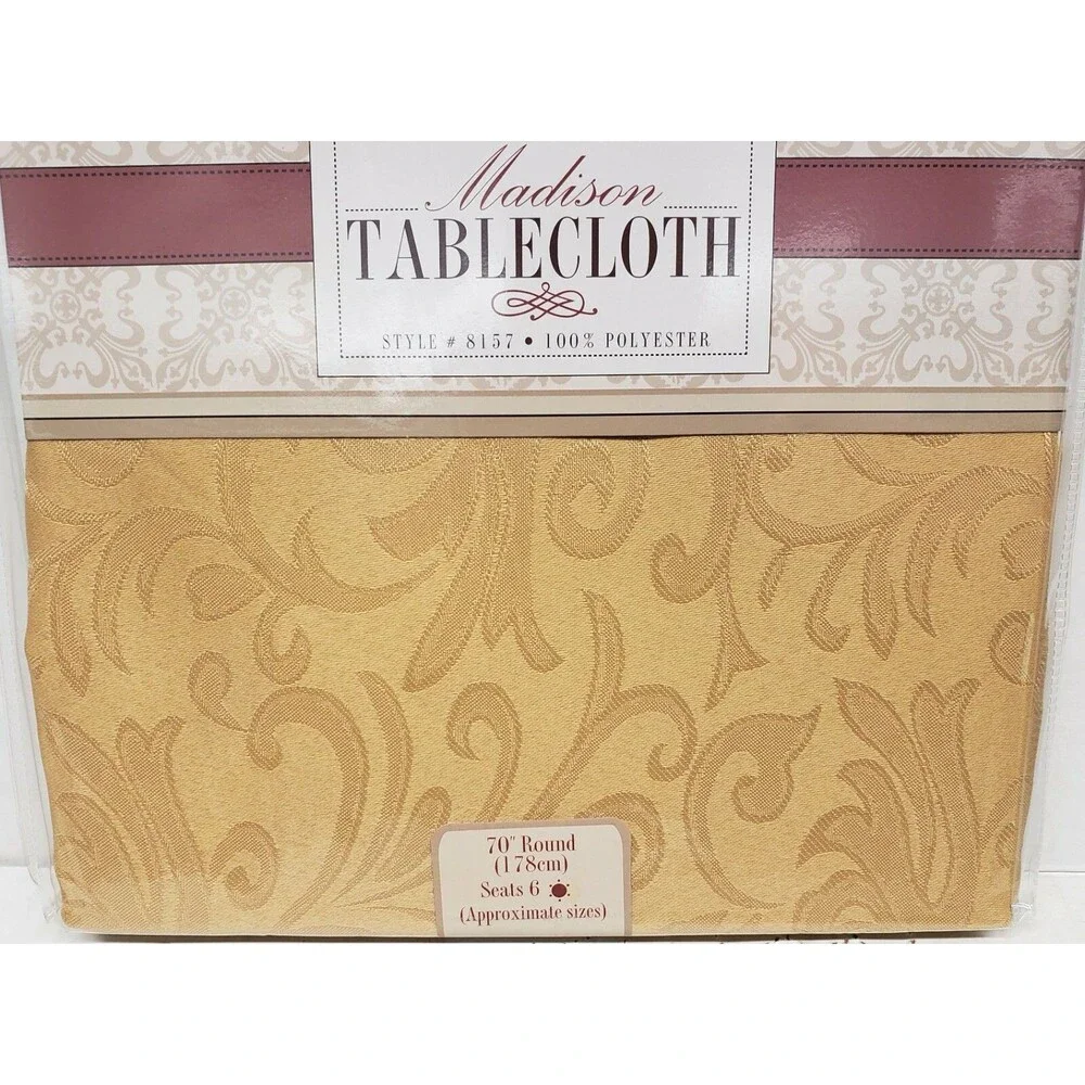 Fabric Linen Tablecloth 70